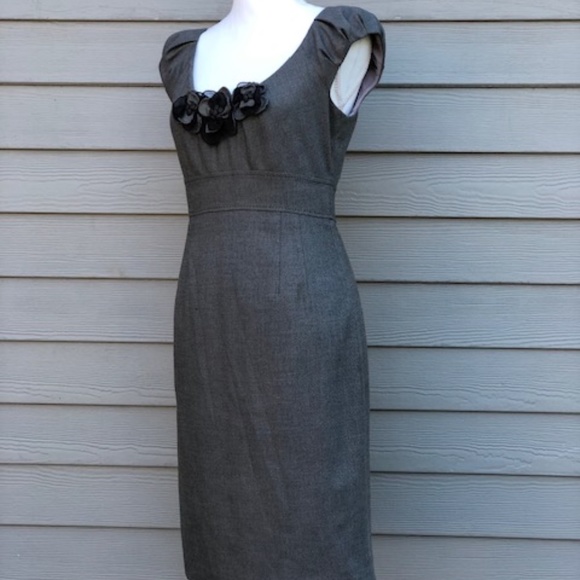 Rebecca Taylor Floral Work/Office Dress Sz 6 - Picture 2 of 13